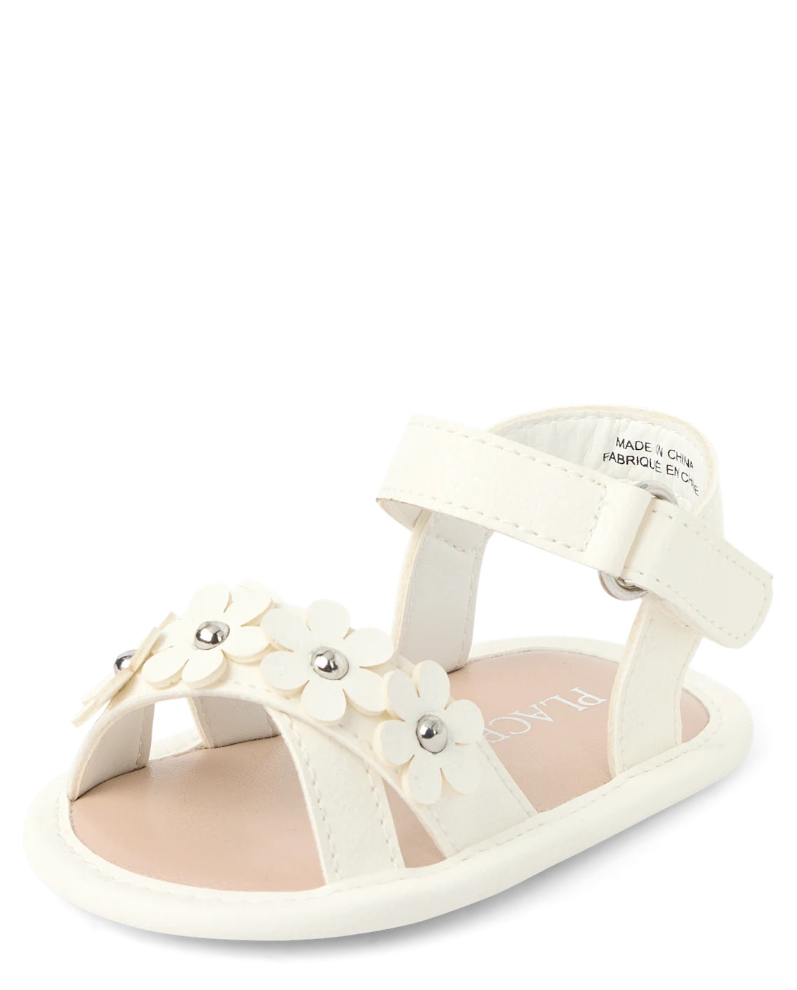 Baby Girls Floral Sandals - white | The Children's Place