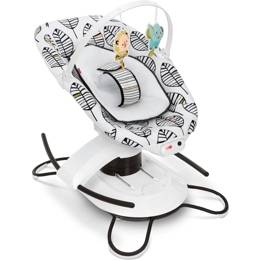 Fisher-Price 2-in-1 Soothe 'n Play Glider Plus - Falling Leaves, Gray | Target