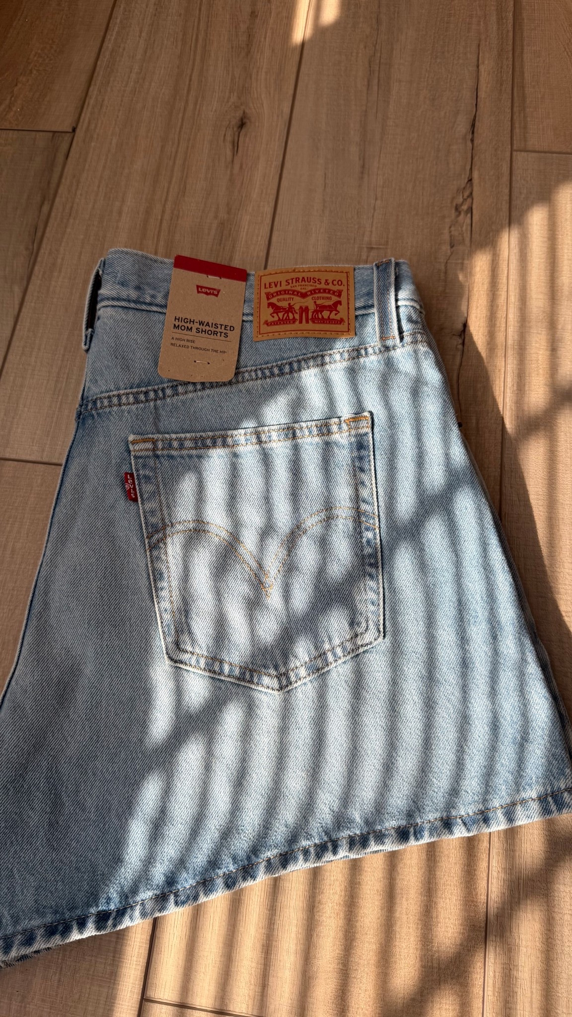 Denim mom short✨

#LTKootd #LTKActive #LTKSaleAlert