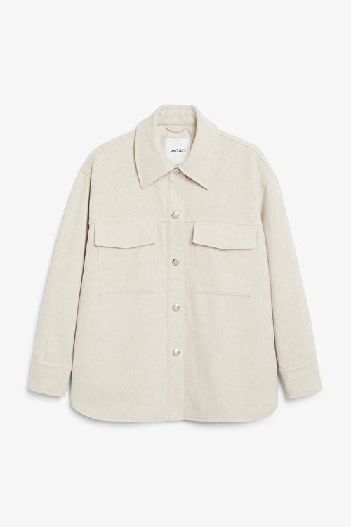 Regular fit shacket | Monki