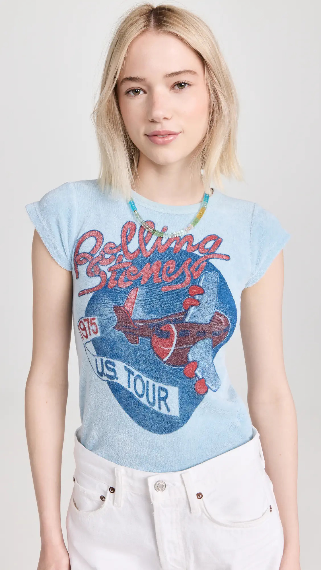 MADEWORN ROCK Rolling Stones Terry Tee | Shopbop | Shopbop
