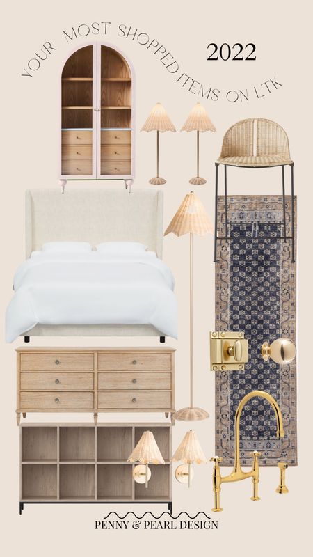 ✨Here it is…your most loved and most shopped home décor pieces from LTK in 2022! From woven rattan pieces to soft linen, warm wood tones, arches and vintage-inspired rugs - I loved them all and you loved them just as much. Wishing you a happy new year! Follow along at @pennyandpearldesign for more interior design, home style & favorite finds in 2023. ✨

#LTKstyletip #LTKunder100 #LTKhome