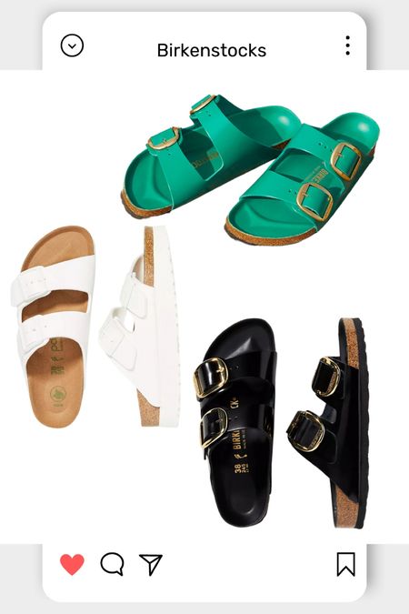 Birkenstocks. Summer slides. 

#LTKtravel #LTKBacktoSchool #LTKshoecrush