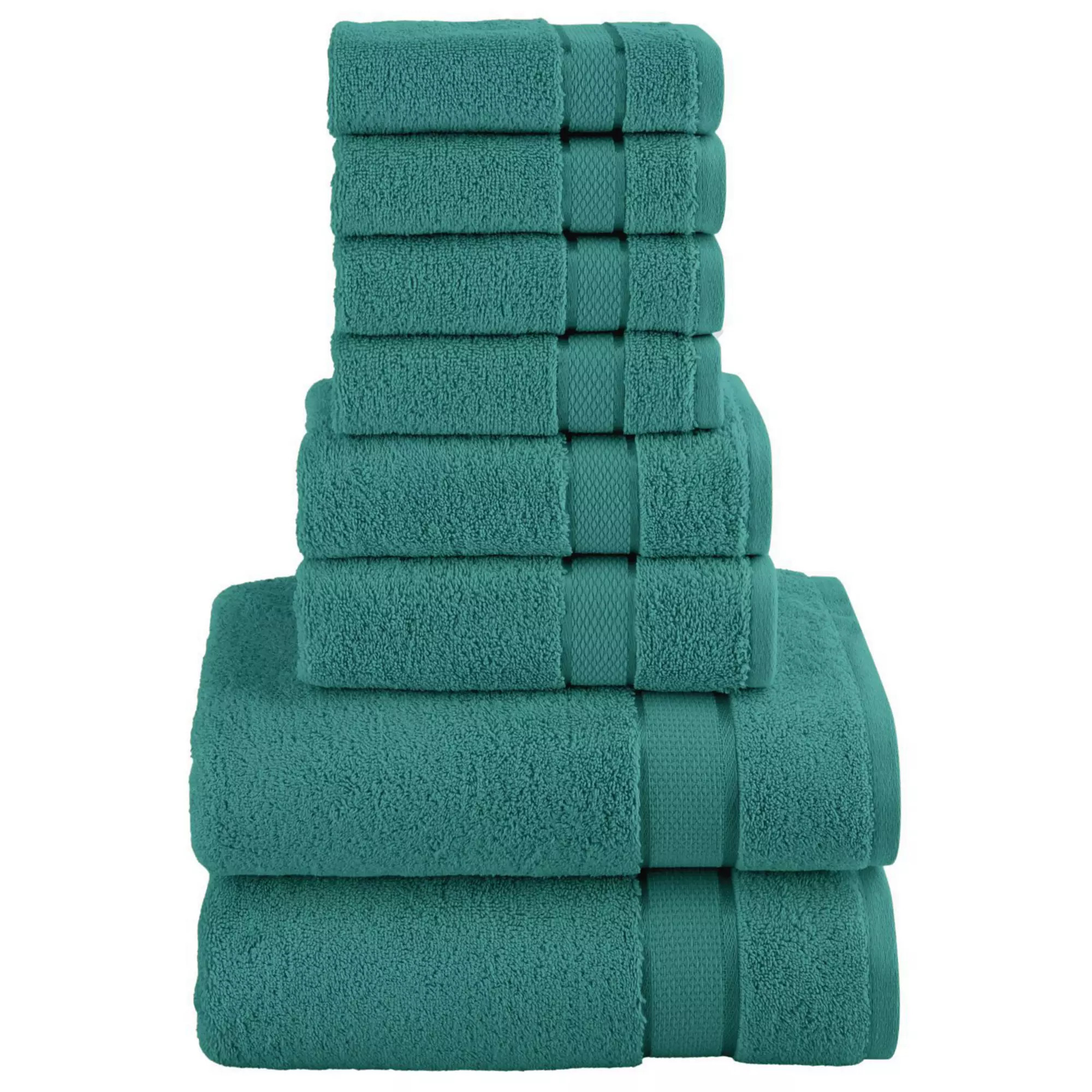 Elegant Comfort 8-Piece Turkish Cotton Towel Set | Kohl's