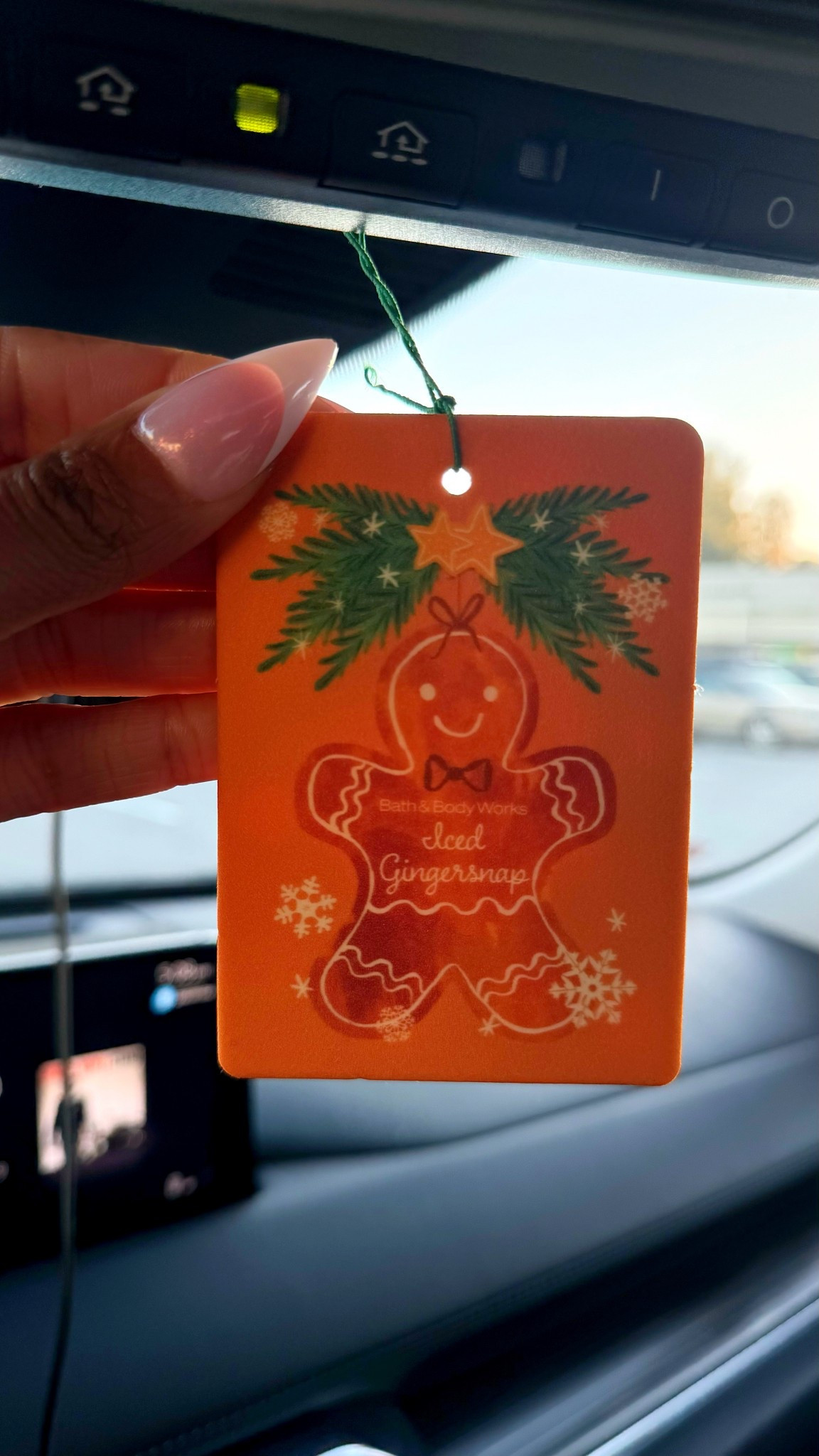 One thing about me, my car always smells SO GOOD. I picked up this hanging car air freshener today from bath & body works, and it now smells like freshly baked gingerbread cookies 🙌🏾😍.

#LTKSeasonal #LTKHoliday