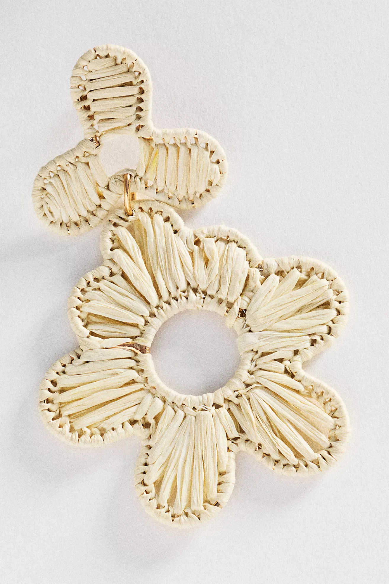 Rattan Deco Drop Earrings | Anthropologie (US)