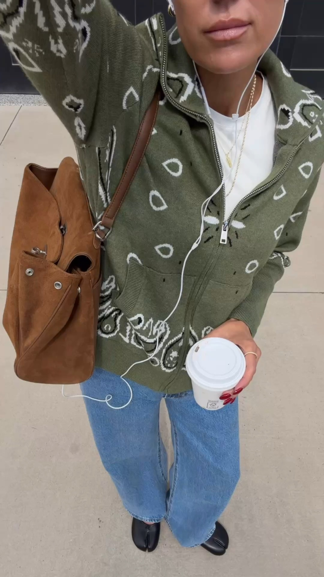 Obsessed with this bandana sweater for fall! Wearing size small

Fall outfit, fall fashion, wide leg jeans, bandana sweater, Amazon fashion

#LTKootd #LTKOver40 #LTKgrwm