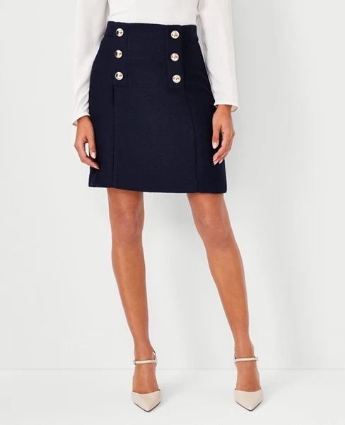 Tweed Sailor Skirt | Ann Taylor (US)