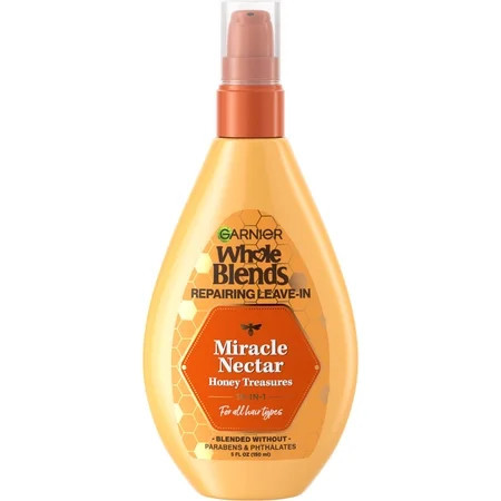 Garnier Whole Blends Leave-In Miracle Nectar Honey Treasures Treatment, 5 fl. oz. | Walmart (US)