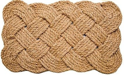 IRONGATE - Natural Jute Rope Woven Doormat Set of 2 -18x30 - 100% All Natural Fibers - Eco-Friend... | Amazon (US)