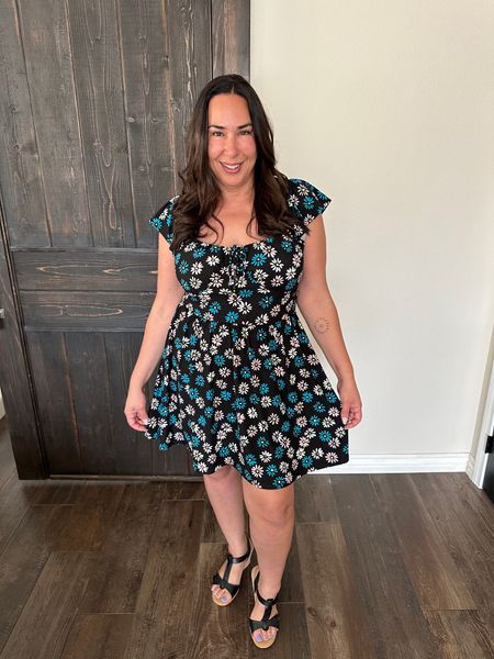 #walmartpartner This dress from @walmart is buttery soft. I love that the back is longer so you can sit and bend over comfortably. I’m a size 14 and I’m wearing an XL #walmartfashion @walmartfashion

#LTKSeasonal #LTKstyletip #LTKfindsunder50
