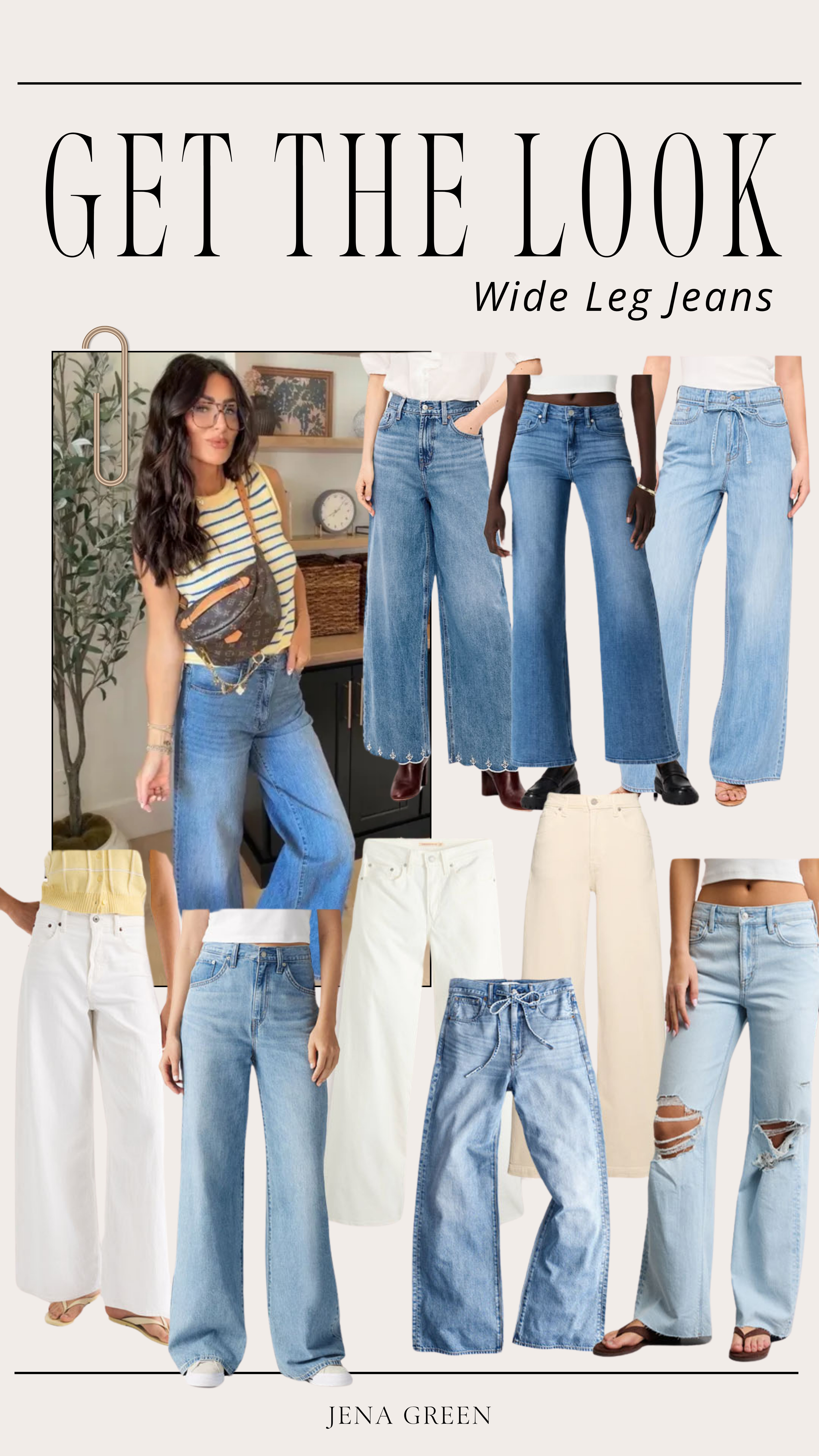 Get the Look - wide leg jeans | Get the Look - wide leg pants 

 

#LTKootd #LTKSeasonal