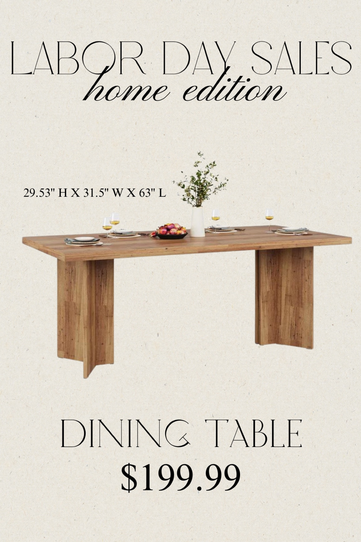 Labor Day sale • home decor • dining table • dining room 

#LTKSaleAlert #LTKHome