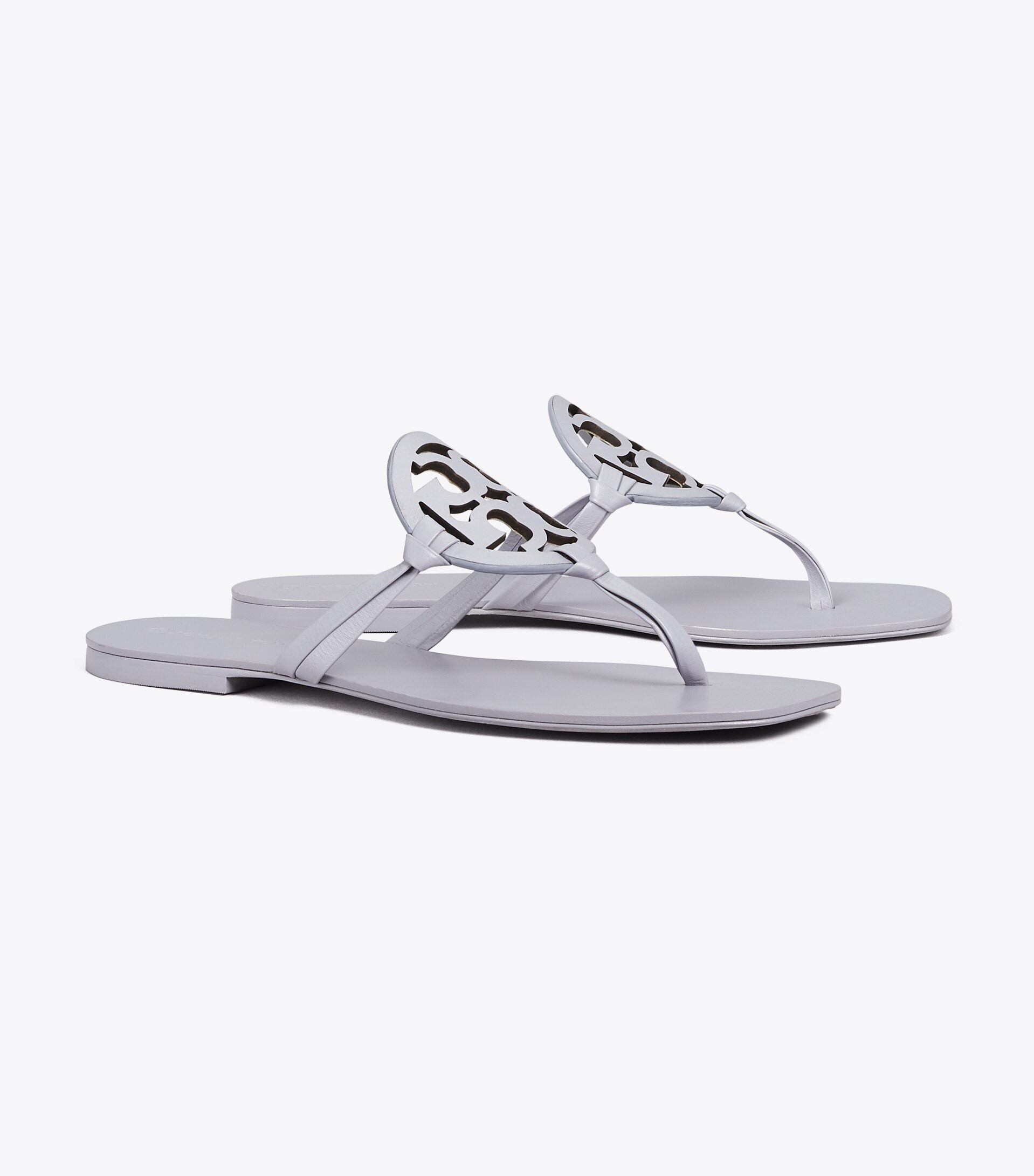 Miller Square-Toe Sandal, Leather | Tory Burch (US)