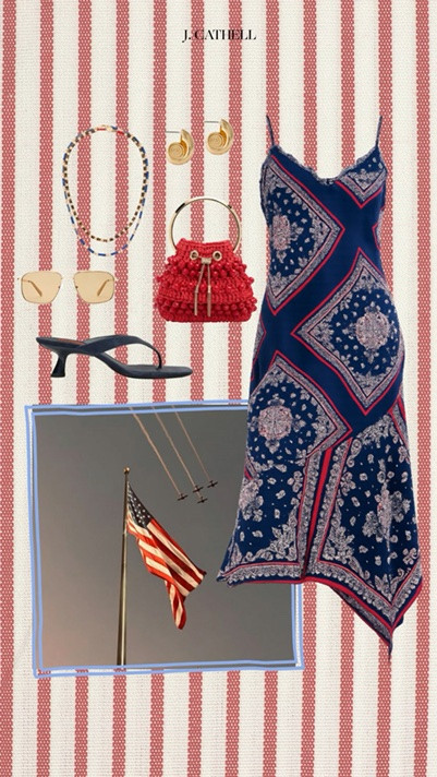 Red, white & totally outfitted. ❤️🤍💙

I rounded up complete summer looks that capture a timeless Americana feel—from crisp white dresses and easy denim to classic stripes, gingham, and the perfect pops of red. Whether you're headed to the lake, the beach, a backyard barbecue, or simply soaking up summer, these outfits are polished, versatile, and easy to wear all season long.

Shop the full edit below!

#SummerStyle #AllAmericanStyle #RedWhiteAndBlue #ClassicStyle #LTKStyle #LTKFinds #SummerOutfits #VacationStyle #WeekendStyle #StyleInspiration #FourthOfJulyStyle #ResortStyle #TimelessFashion #CapsuleWardrobe #SummerWardrobe

#LTKootd #LTKSeasonal #LTKOver40