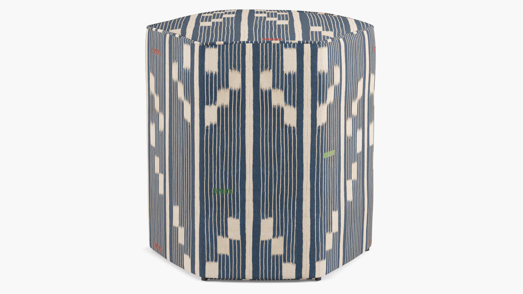 Hexagonal Ottoman | The Inside