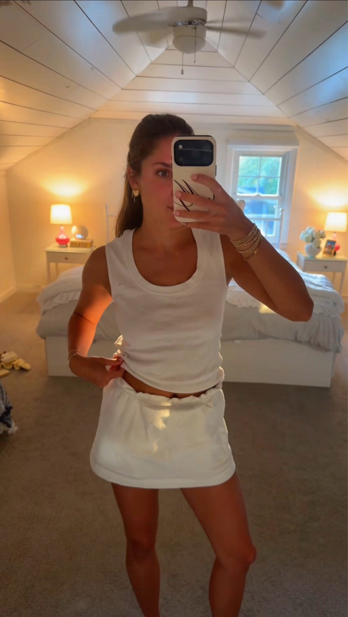The perfect staple linen skirt!

#LTKootd