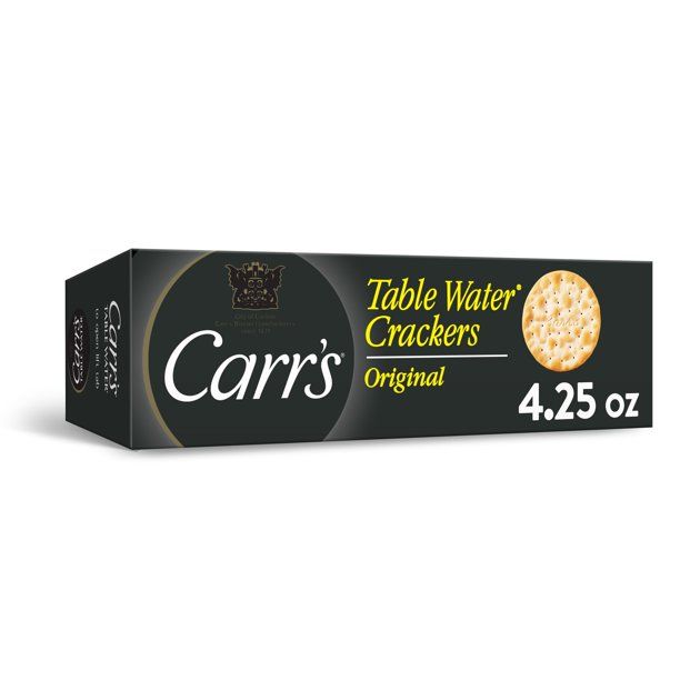 Carr's Table Water Crackers, Holiday Baked Snack Crackers, Christmas Charcuterie Board Snacks, Or... | Walmart (US)