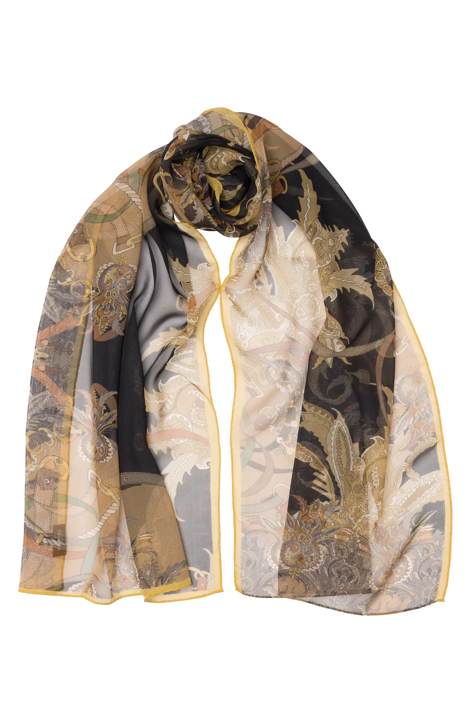 Elizabetta Alessandra - Long Sheer Silk Scarf for Women | Nordstrom | Nordstrom