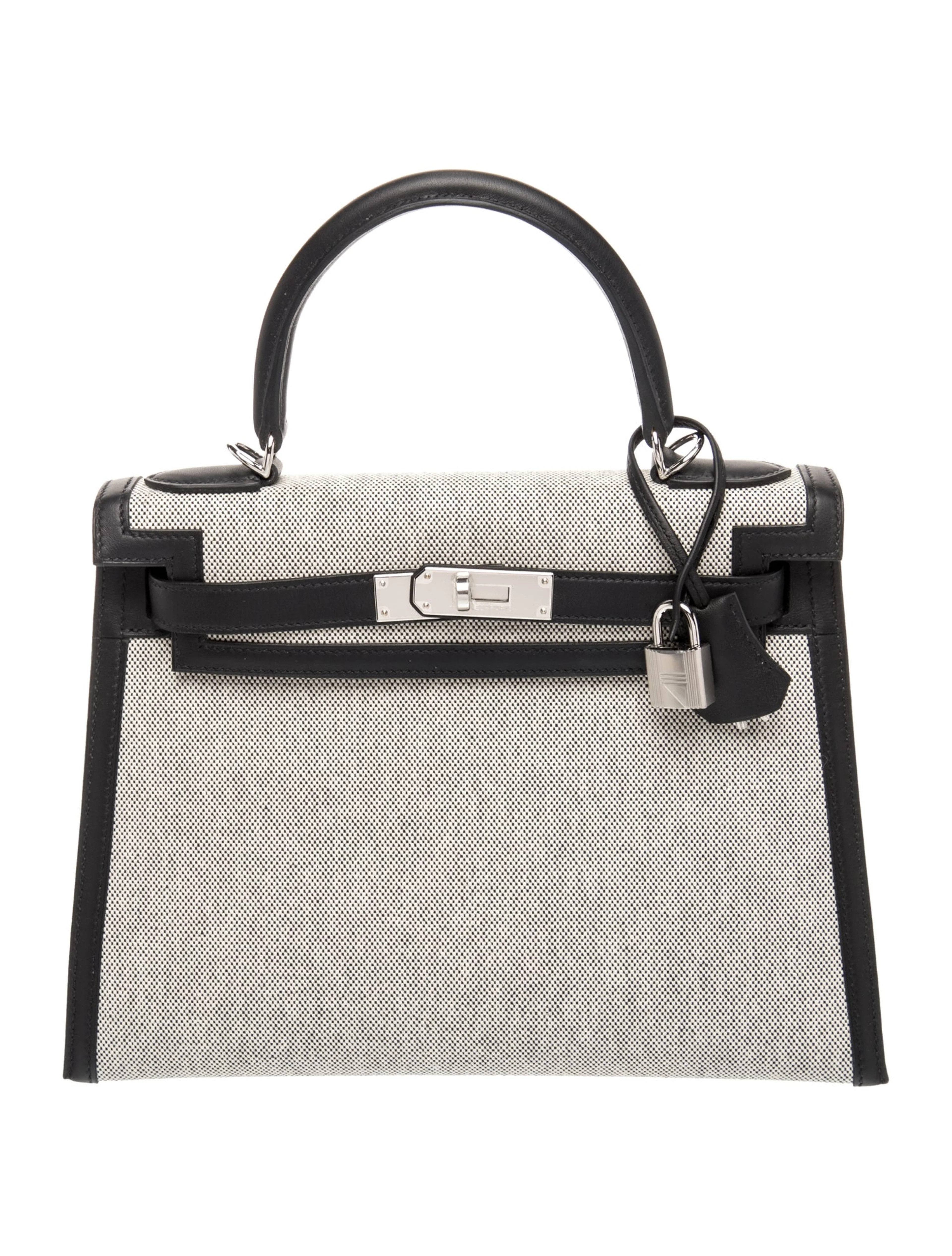 Toile H & Swift Kelly II Sellier 28 | The RealReal