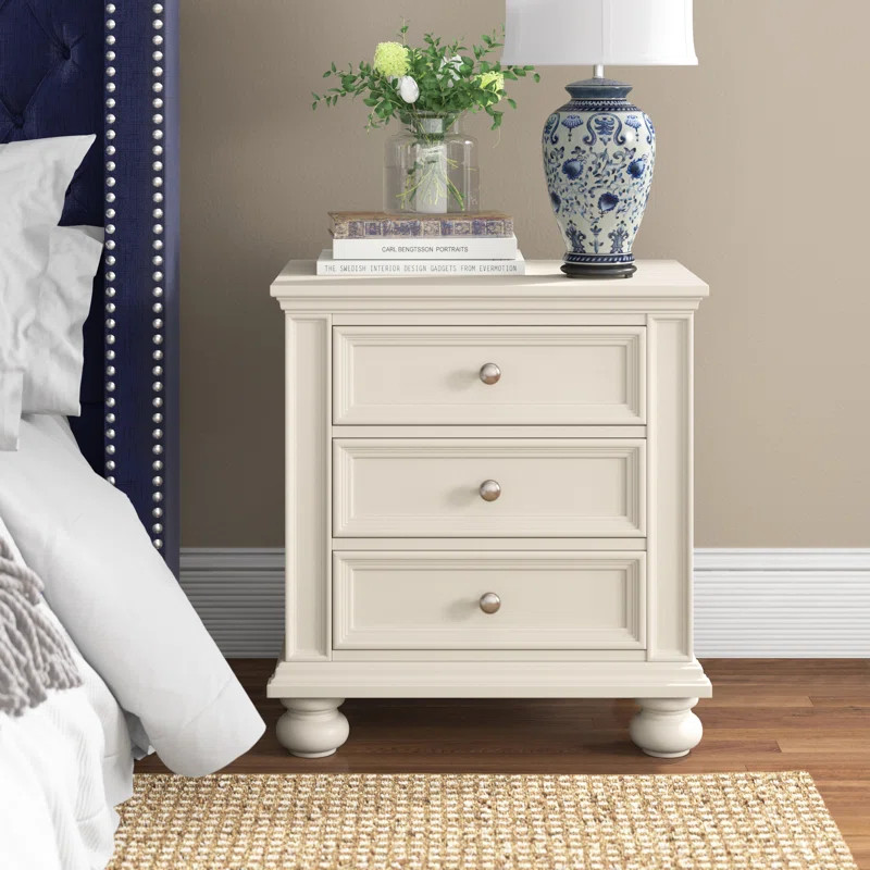 Lon Solid + Manufactured Wood Nightstand | Wayfair North America