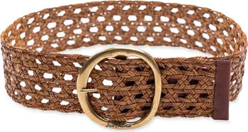 Woven Leather Belt | Nordstrom