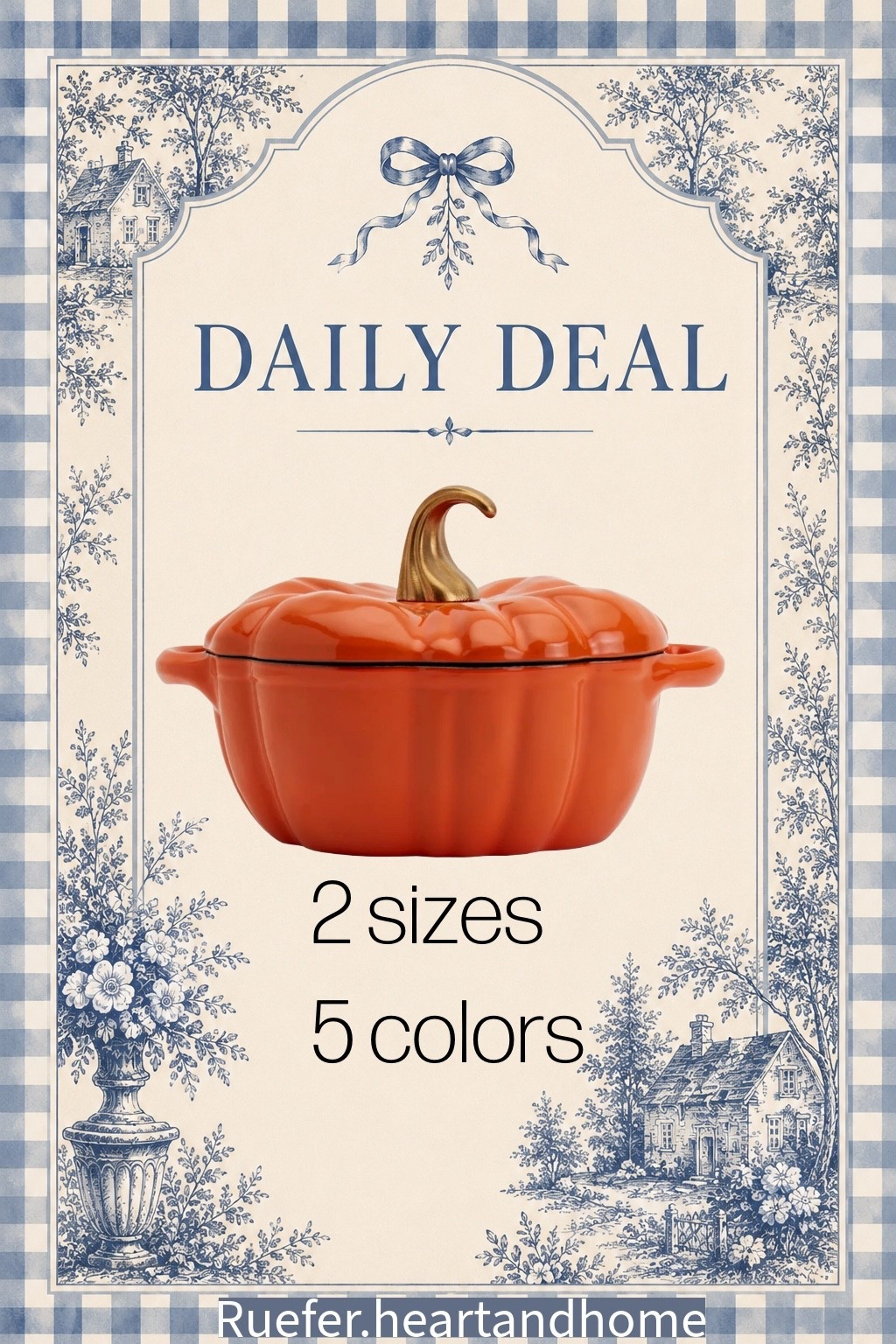 Cast iron pumpkin Dutch oven is on sale now. Available in 2 and 4 qt, and 5 color options. Perfect for fall soups, casseroles, Thanksgiving, and cozy comfort foods

#LTKHome #LTKSeasonal #LTKSaleAlert