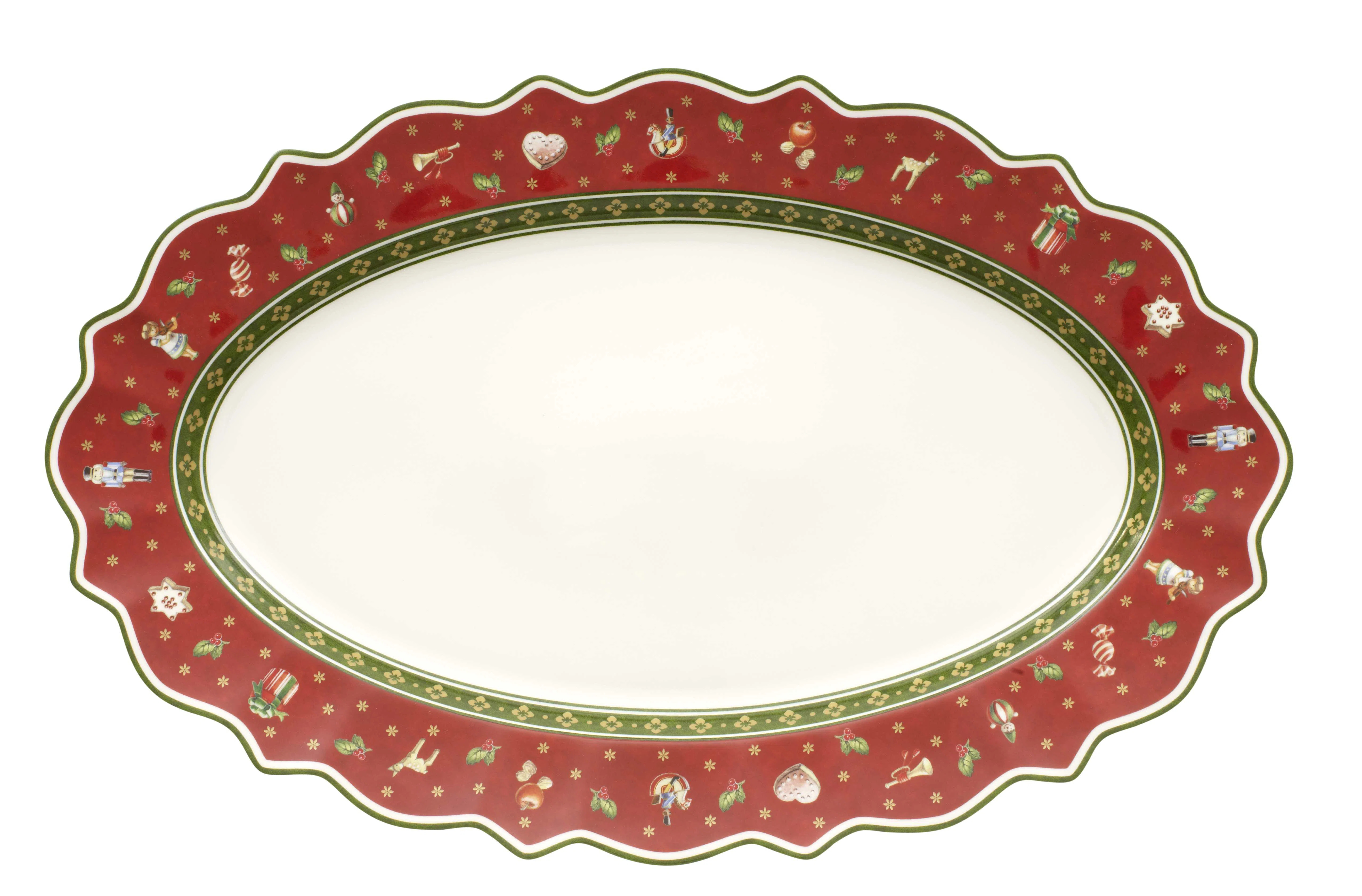 Villeroy & Boch Toy's Delight 19.5" x 12.25" Oval Platter | Wayfair North America
