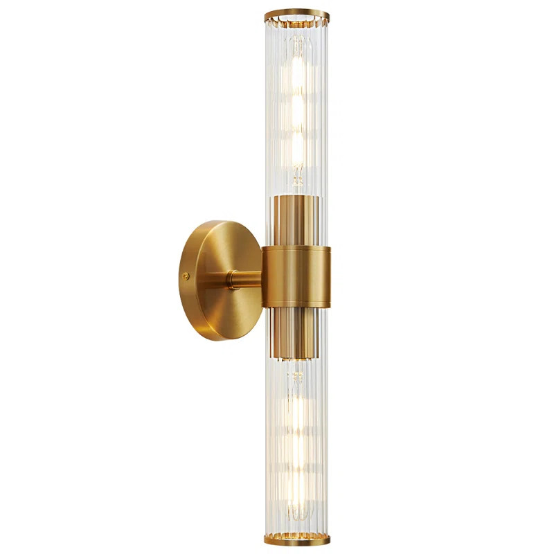 Almetta 2 - Light Bathroom Dimmable Vanity Light Bath Bar Fixtures | Wayfair North America