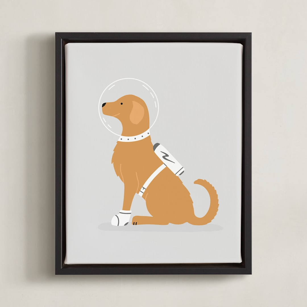Astronaut Retriever | Minted