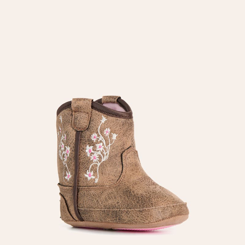 Twister Infant Baby Bucker Lily Floral Round Toe Cowboy Boots | Cavender's