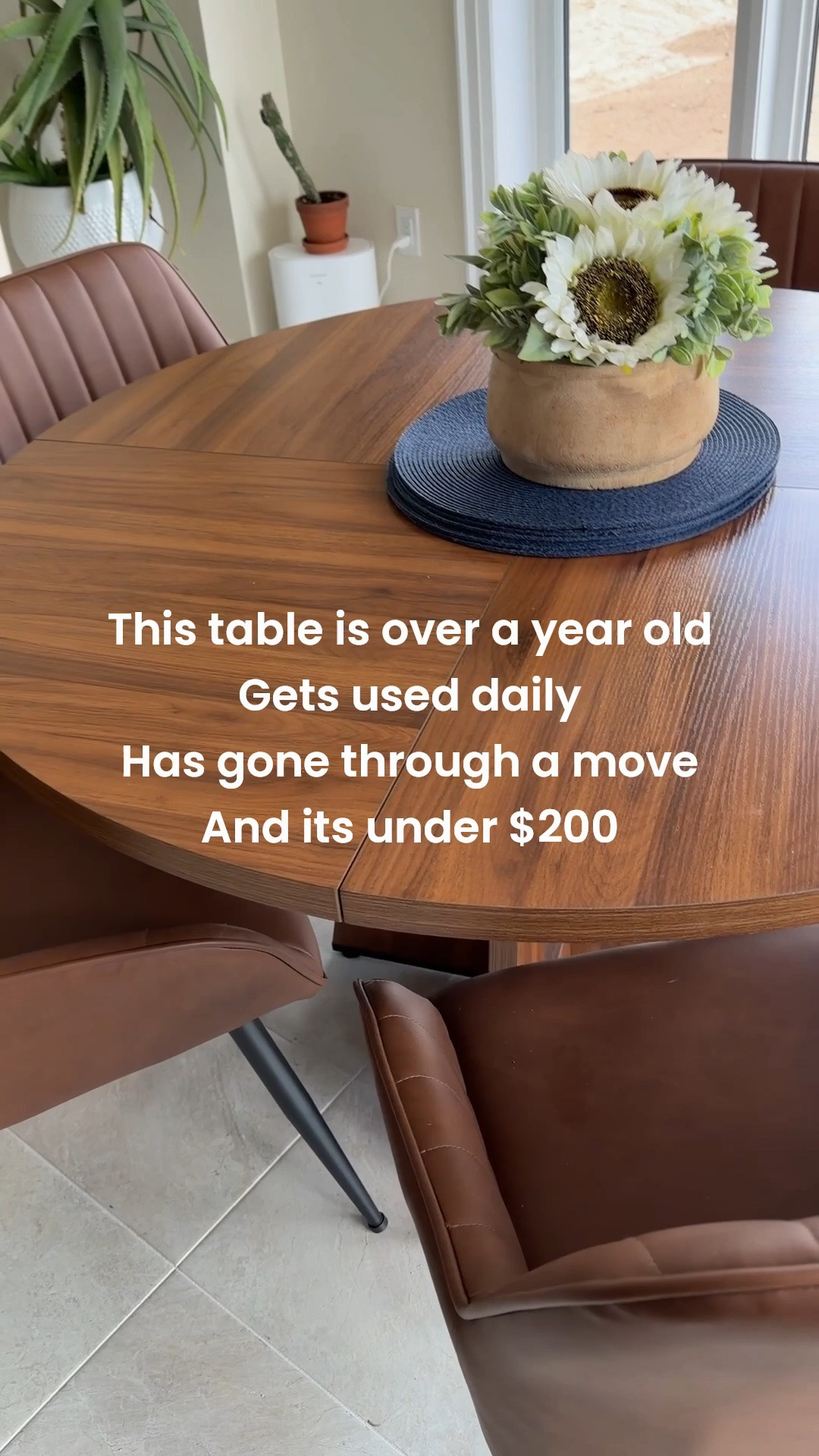 One year later, I’m happy to report that this table has exceeded our expectation!! 
Under $200 and honestly, worth way more! 
Oh and it’s currently on sale!

#LTKhome #LTKsale #LTKcanada