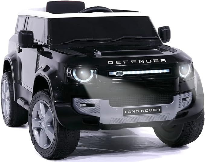 Land Rover Defender Kids Car Ride On Truck w/ Remote | Large 12V Battery Licensed Kid Car to Driv... | Amazon (US)