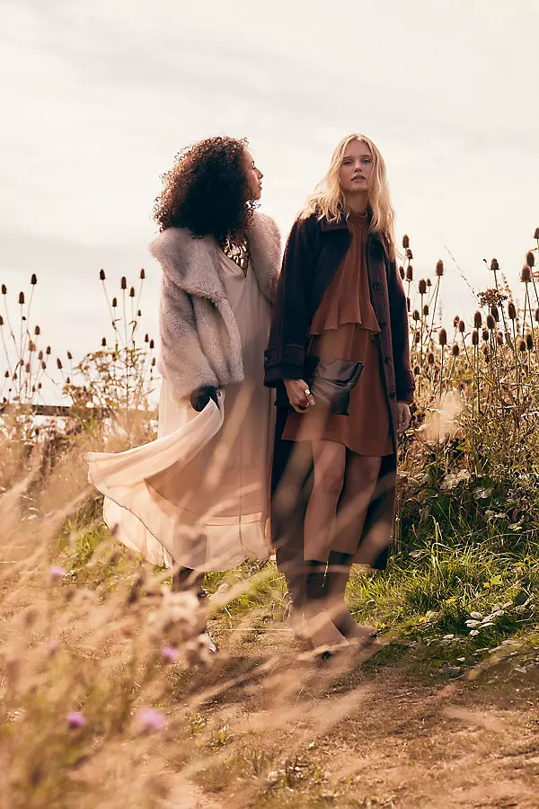 By Anthropologie Faux Fur Coat | Anthropologie (UK)