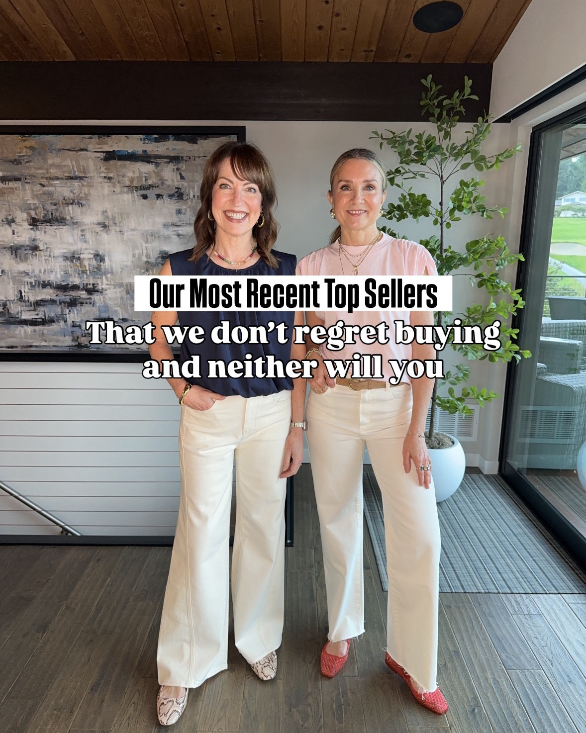 Everything you’ve been loving the most this spring!💗🌸 They’re our tried & true favorites too!

Our spring & summer outfit staples: ecru jeans, statement tops, jelly flats, olive pants, summer sandals, white jeans, and gold heels for spring & summer events!

We’re both 5’6” and wear size small in tops, dresses, and jackets and 26/27 in jeans. 


#LTKootd #LTKSaleAlert #LTKOver40