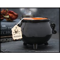 Cauldron Candle, Witches Potion, Mandarin Sandalwood Scent, Halloween Decoration, Candy Dish, Trinket Bowl, Pagan, Wicca | Etsy (US)