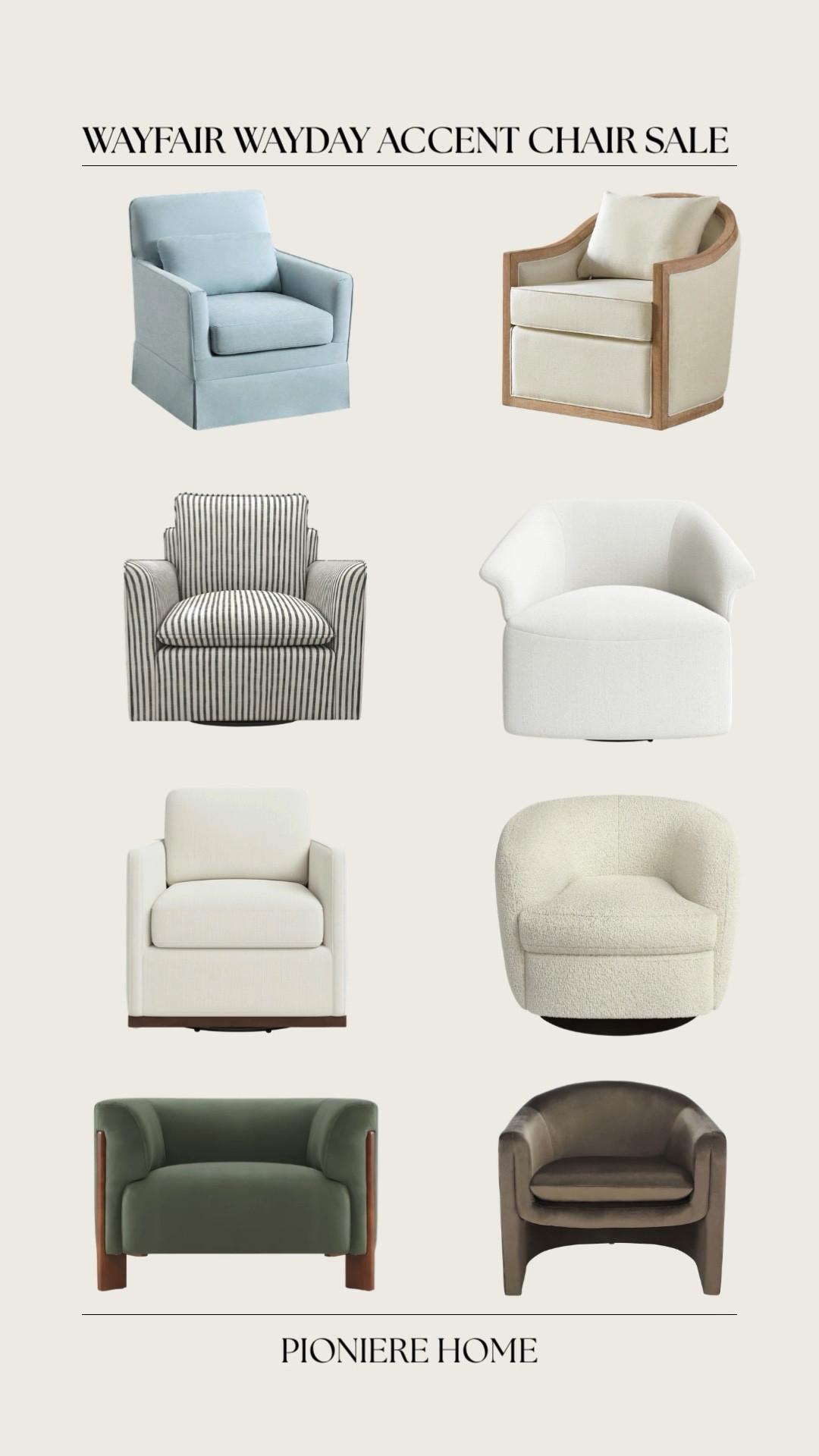 Wayfair Wayday sale. Accent chairs on sale, upholstered swive chairs, living room accent chairs, neutral chairs, velvet accent chairs, affordable furniture on sale 

#LTKSaleAlert #LTKHome #LTKSeasonal