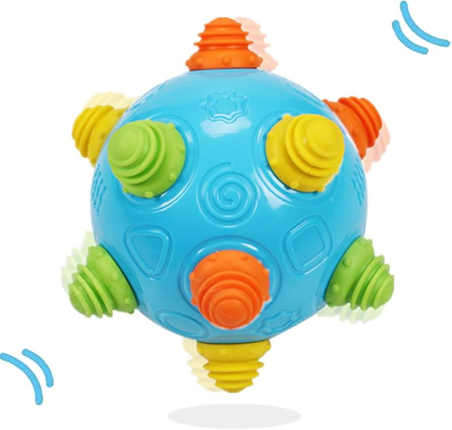 Baby Bouncing Jumping Sensory Ball Music Shake Dancing Ball Activation Developmental Toy for Boy ... | Amazon (UK)