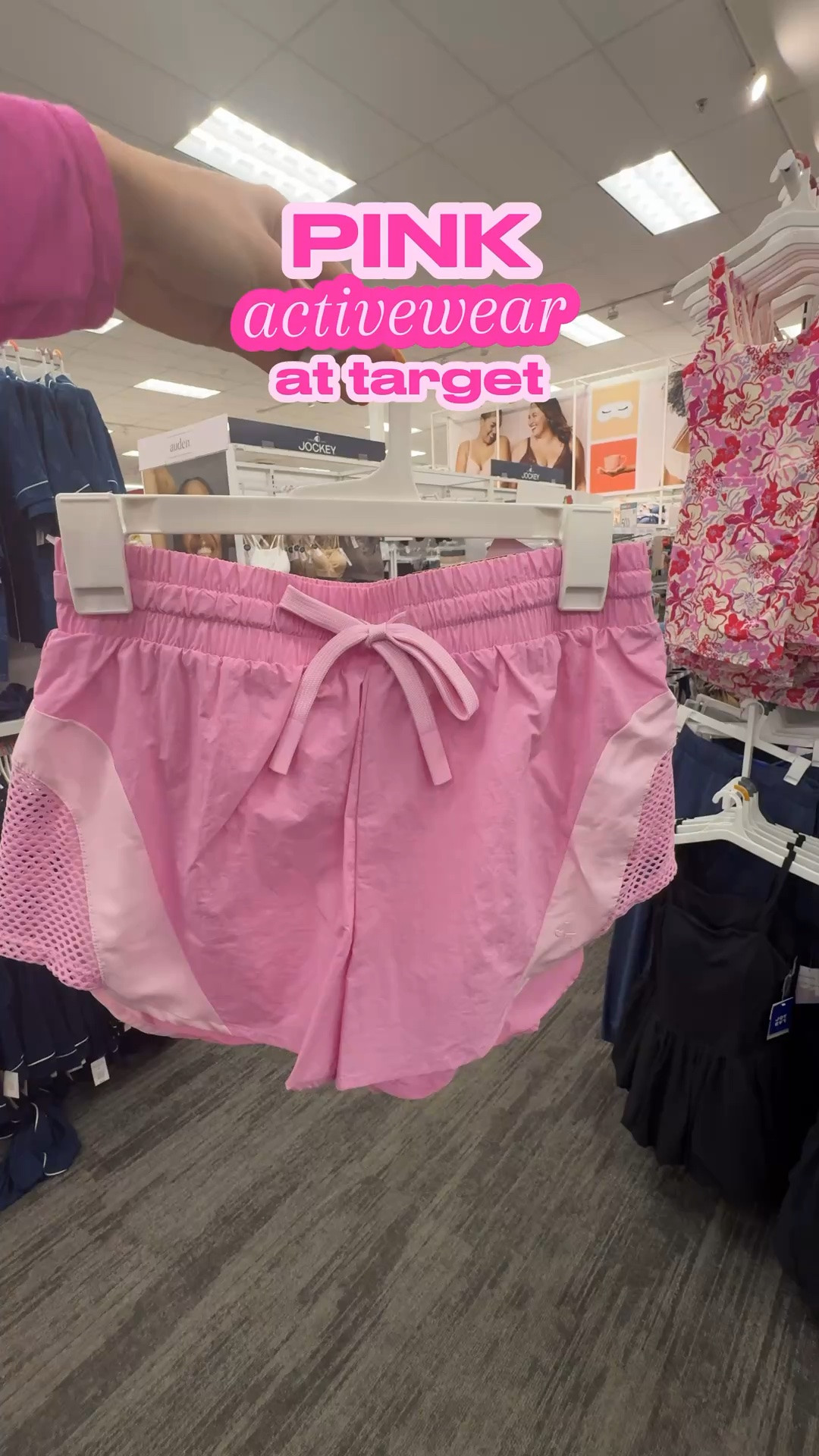 new PINK activewear at target! I loveeeed the shorts 💗🛍️ #pinkactivewear #targetfinds #pinkgymoutfits