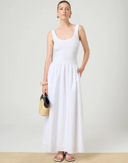 Ribbed Bodice Maxi Dress | Glassons (Australia)