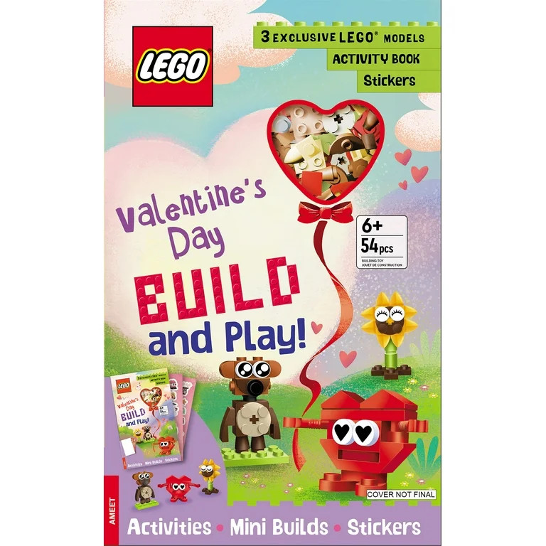 LEGO Valentine's Day Build and Play Box (Hardcover) | Walmart (US)