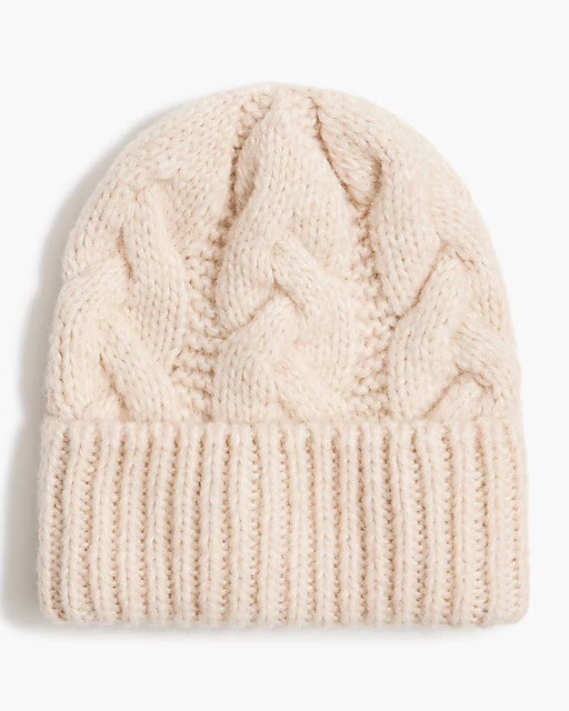 Cable-knit hat | J.Crew Factory