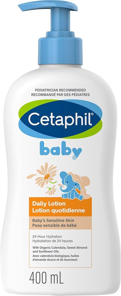 Cetaphil Baby Daily Lotion with Organic Calendula - 24hr Hydration - Sweet Almond and Sunflower O... | Amazon (CA)