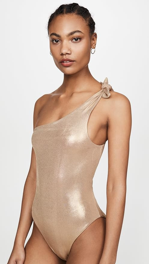 Sara Cristina Women's Nerea One Shoulder One Piece | Amazon (US)