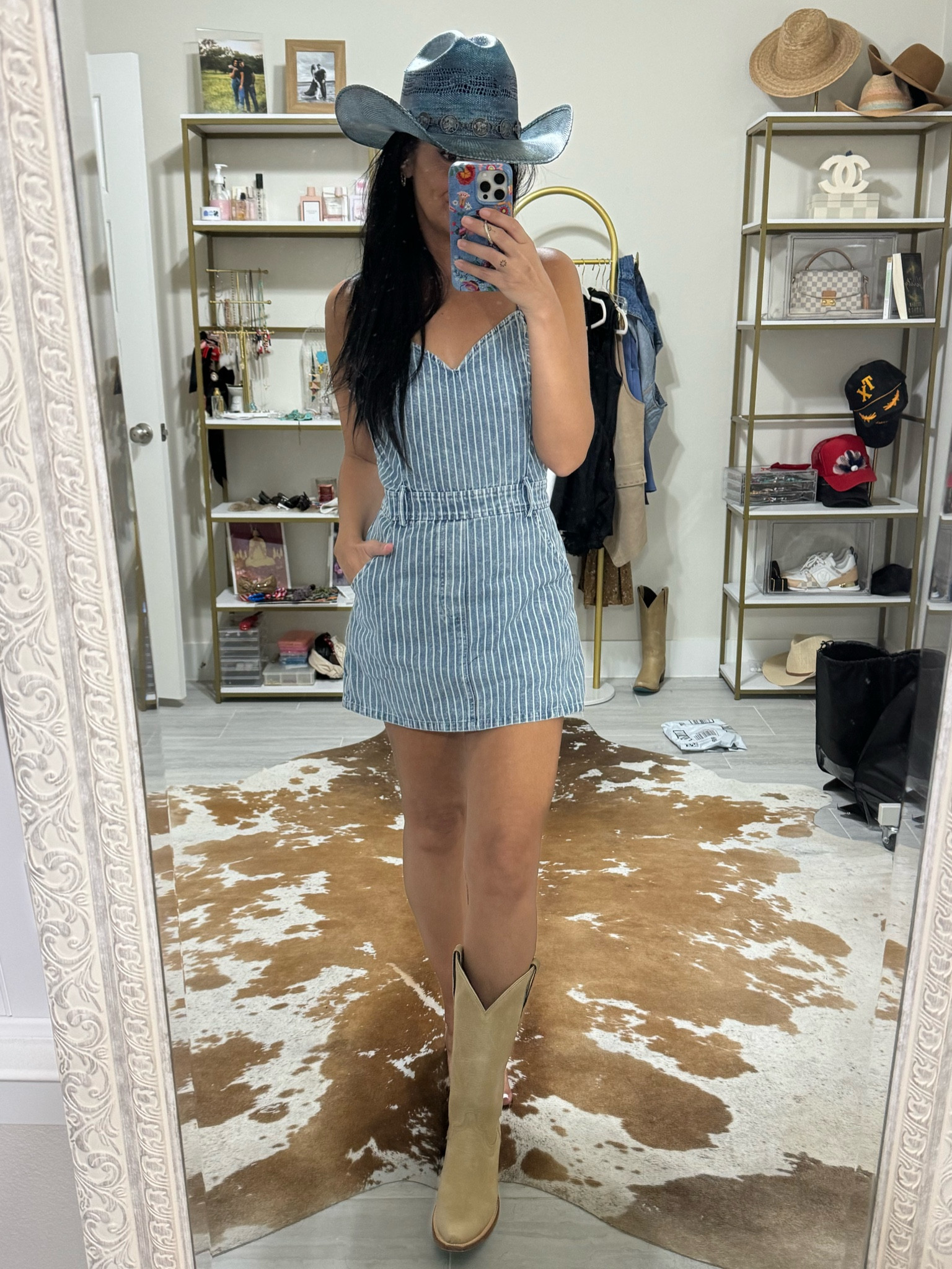 Denim romper
Country concert outfit 

#LTKSeasonal