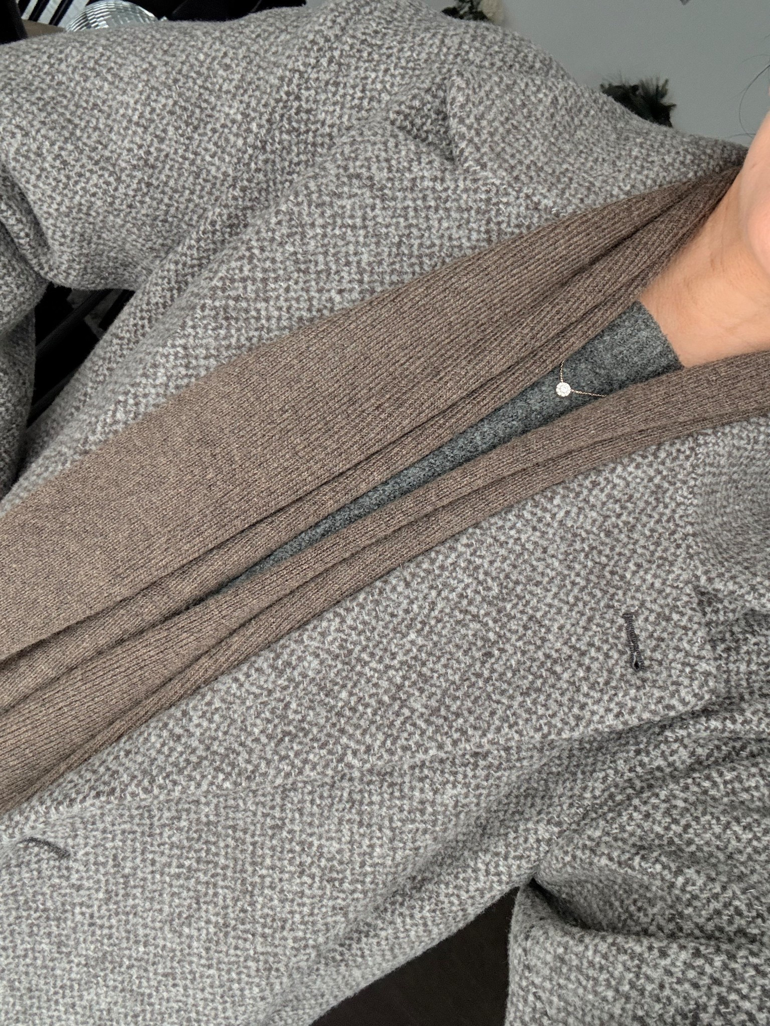 XS coat! 
XS sweater in grey (I think this color is sold out)
Boots tts 

#LTKPetite #LTKSaleAlert