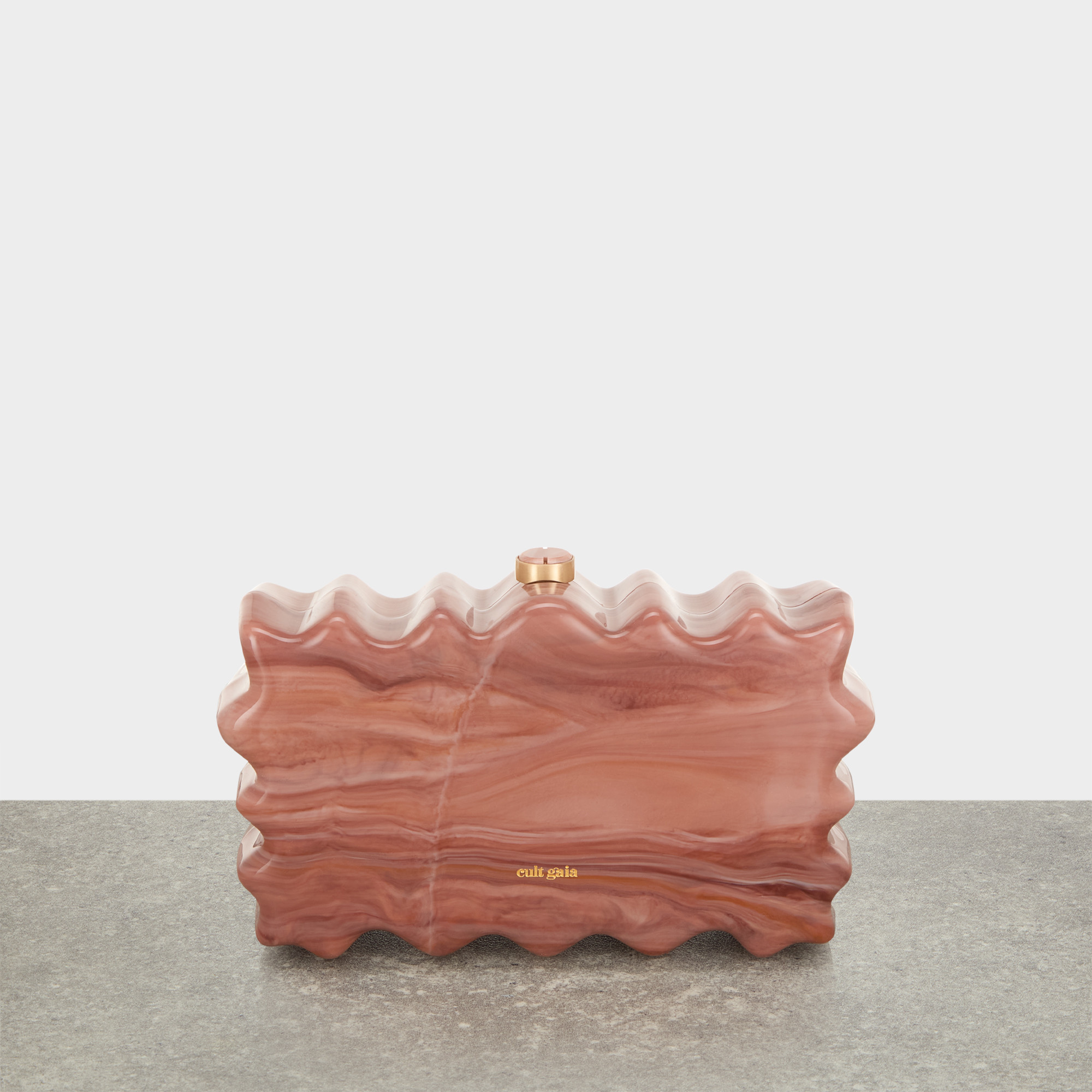 CULT GAIA Paloma Wave Clutch - Sour Cherry | Brown Thomas (IE)