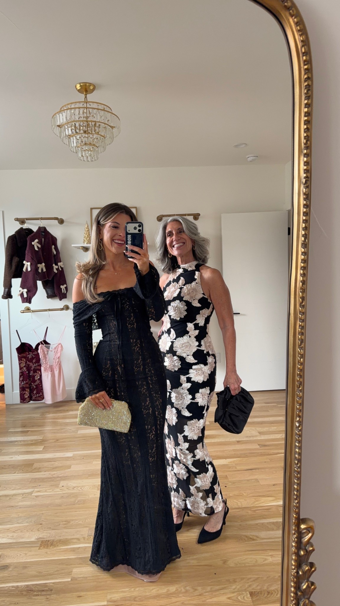 Mom and me wedding guest and formal event dresses 

Electric picks code: emerson20
Vici code: emerson30

Wearing my usual small/2
Mom wears a medium/6

Wedding guest
Formal event
Black tie
Winter event
Long sleeve
Lace
Floral
Mother of the bride
Special occasion 

#LTKHoliday #LTKWedding #LTKSeasonal