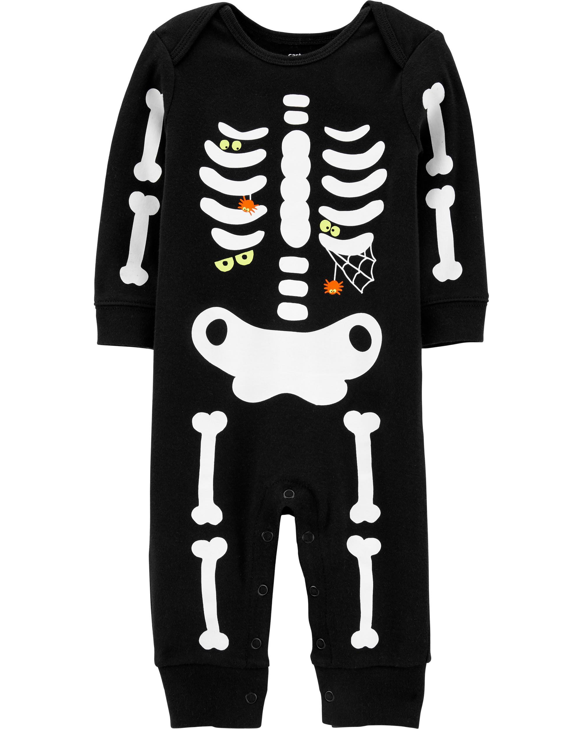 Glow Halloween Skeleton Jumpsuit | Carter's
