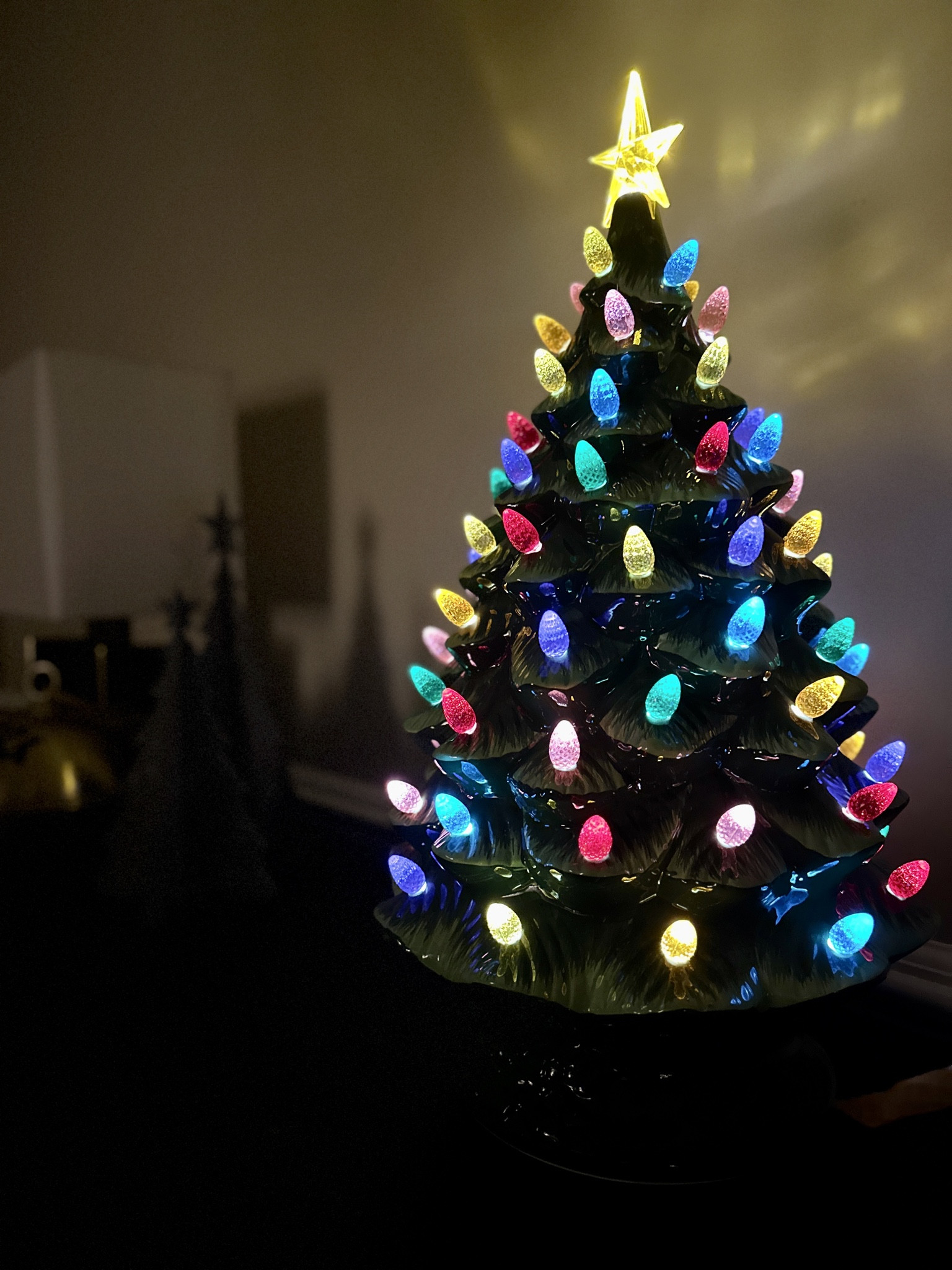 Christmas is one of the seasons where I like to incorporate some nostalgic decor pieces, and for me that means ceramic trees at the Holidays. My grandmother has a ceramic tree from the early 1900s so they always remind me of her. 

If you are a ceramic tree lover, you must get a 24" nostalgic tree from Mr. christmas. Such a classic and timeless piece that is great for consoles and sideboard  

#LTKHoliday #LTKhome #LTKsalealert